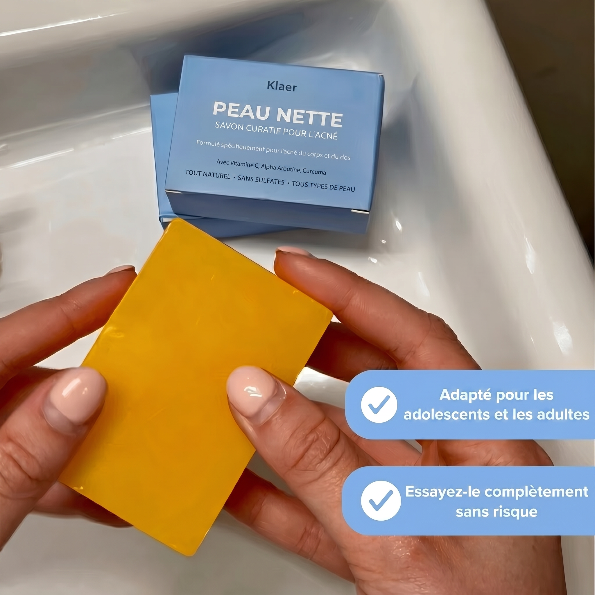 PEAU NETTE SAVON TRAITANT ANTI-ACNÉ